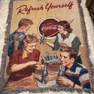 Refresh Yourself Woven Tapestry Throw 48inx60in